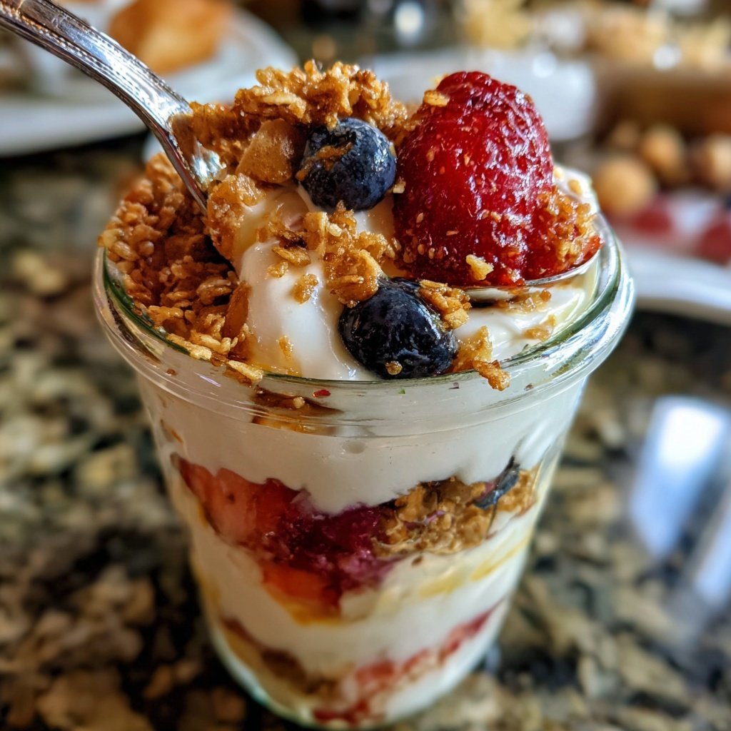 Frühstück zum Mitnehmen im Glas