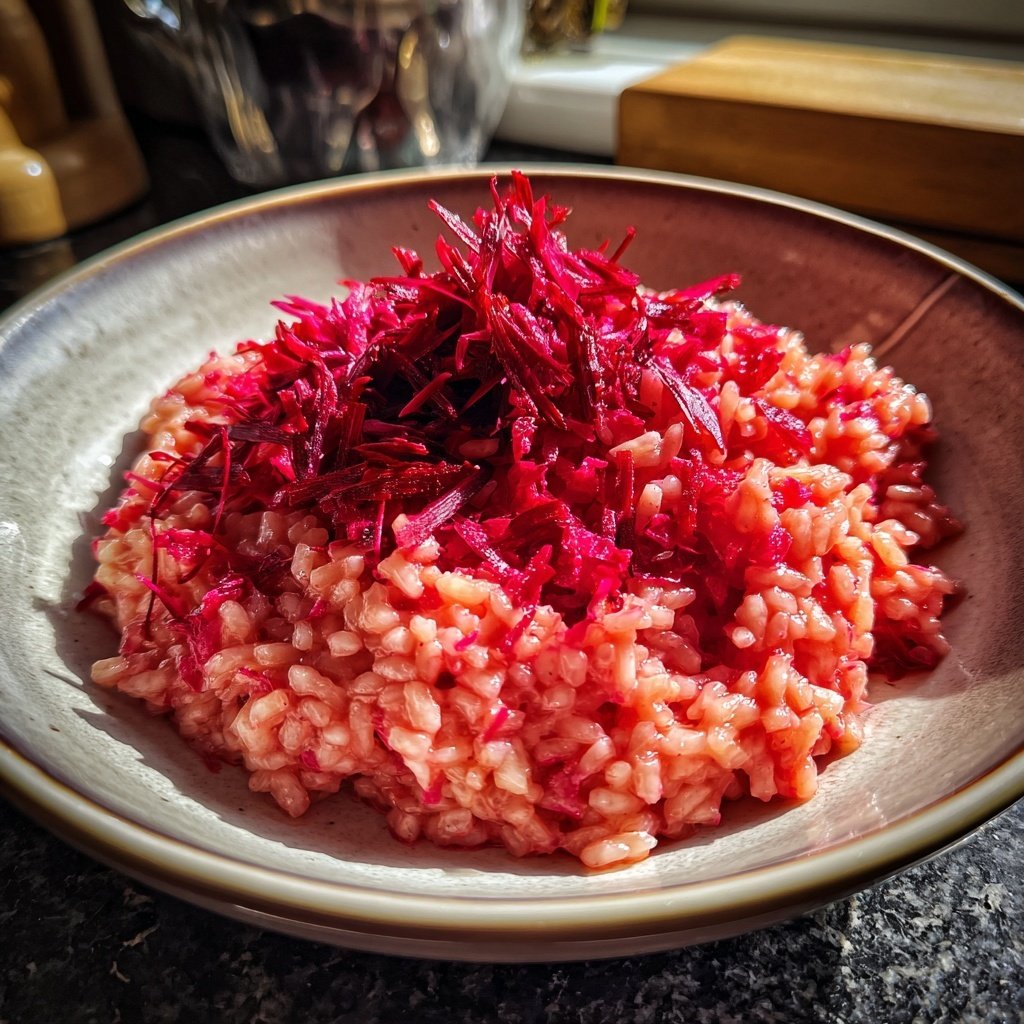 Risotto mit Roter Bete