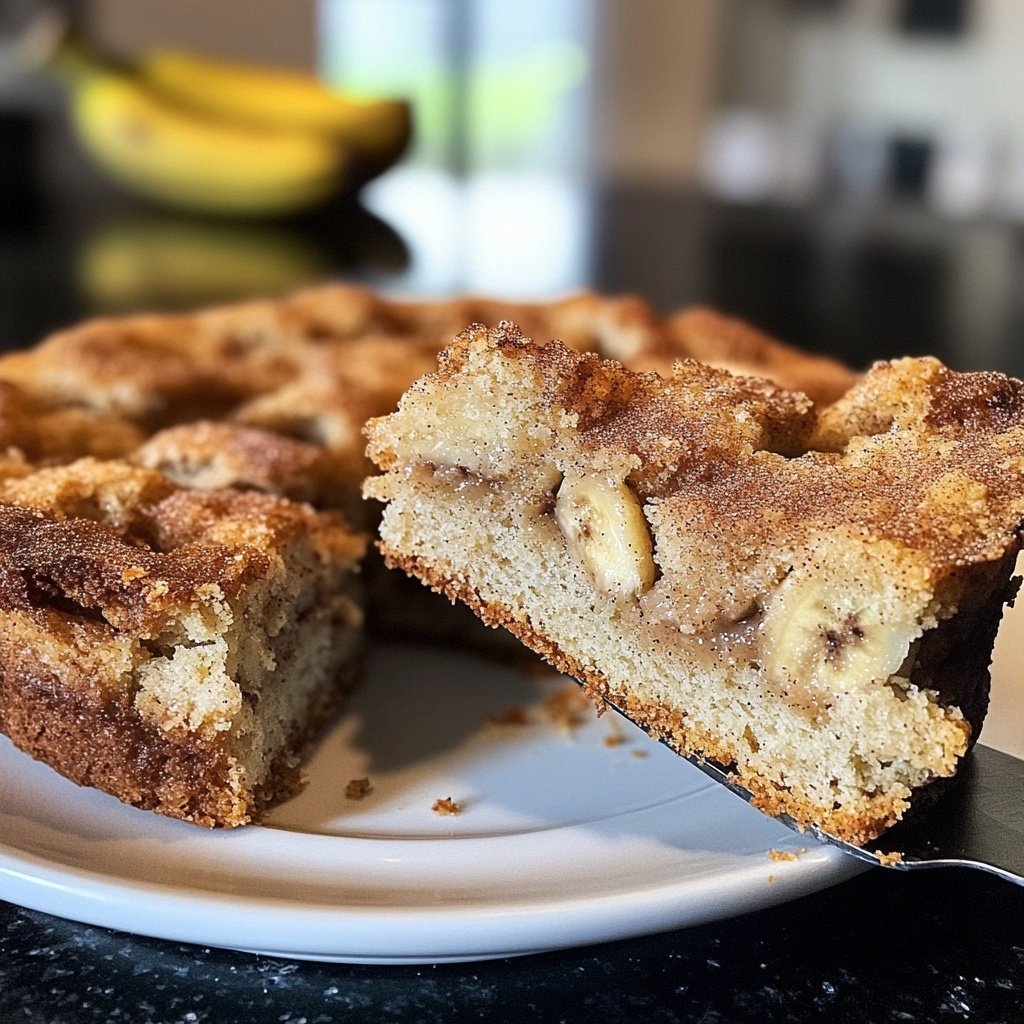 Bananenkuchen mit Zimt