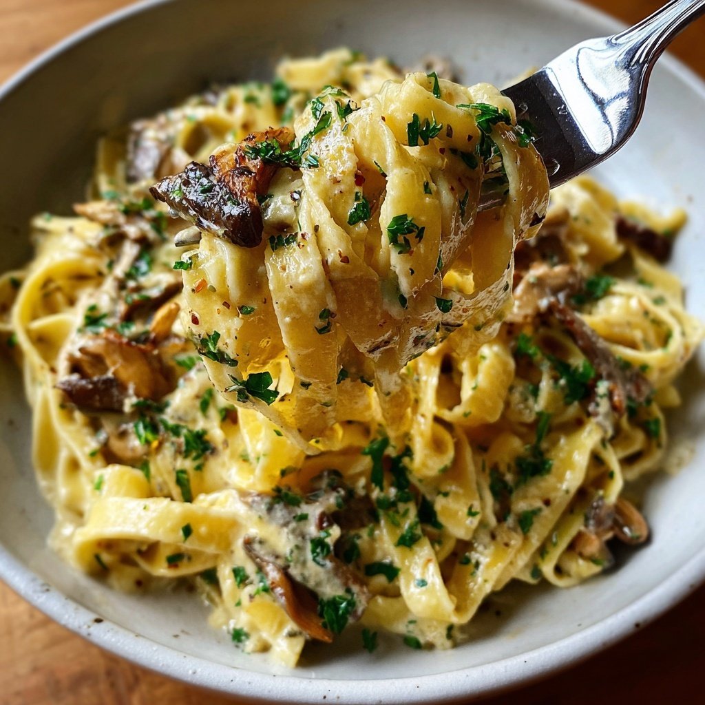 Tagliatelle mit Steinpilzen