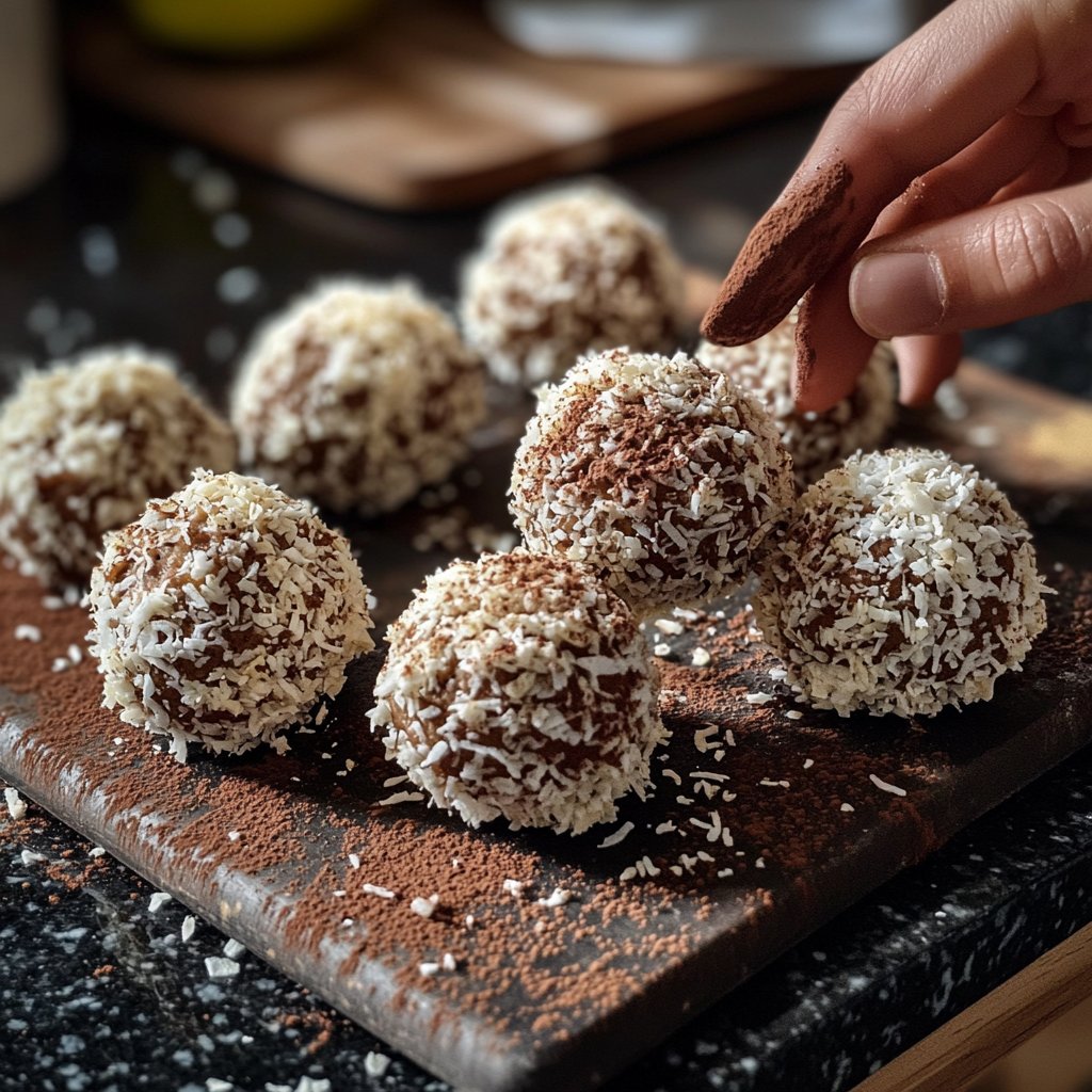 Protein Bällchen mit Proteinpulver