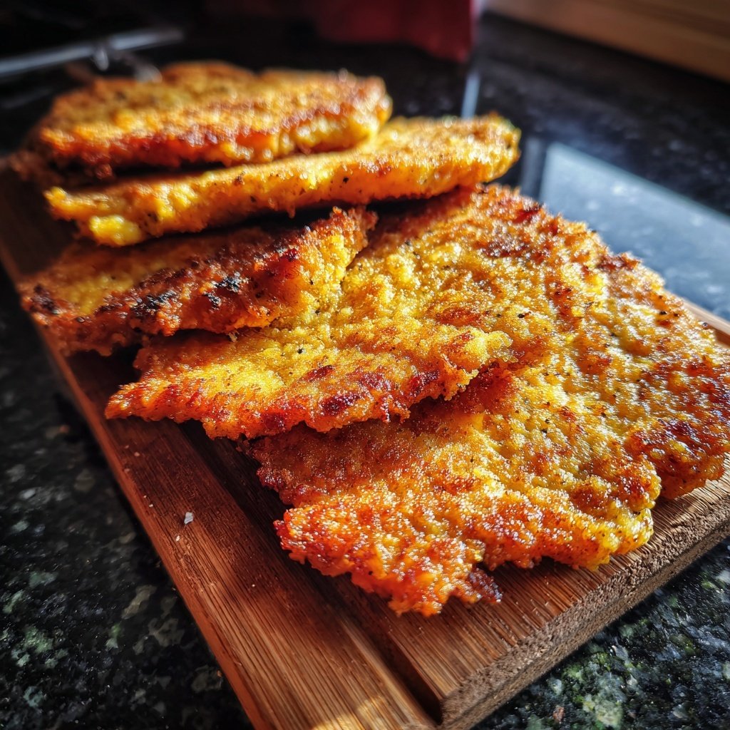 Linsenbratlinge mit Senf