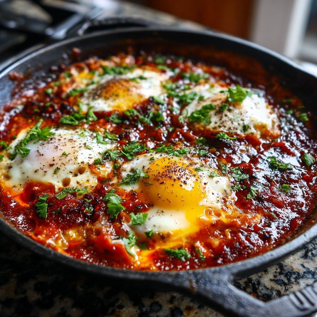 Shakshuka mit Harissa