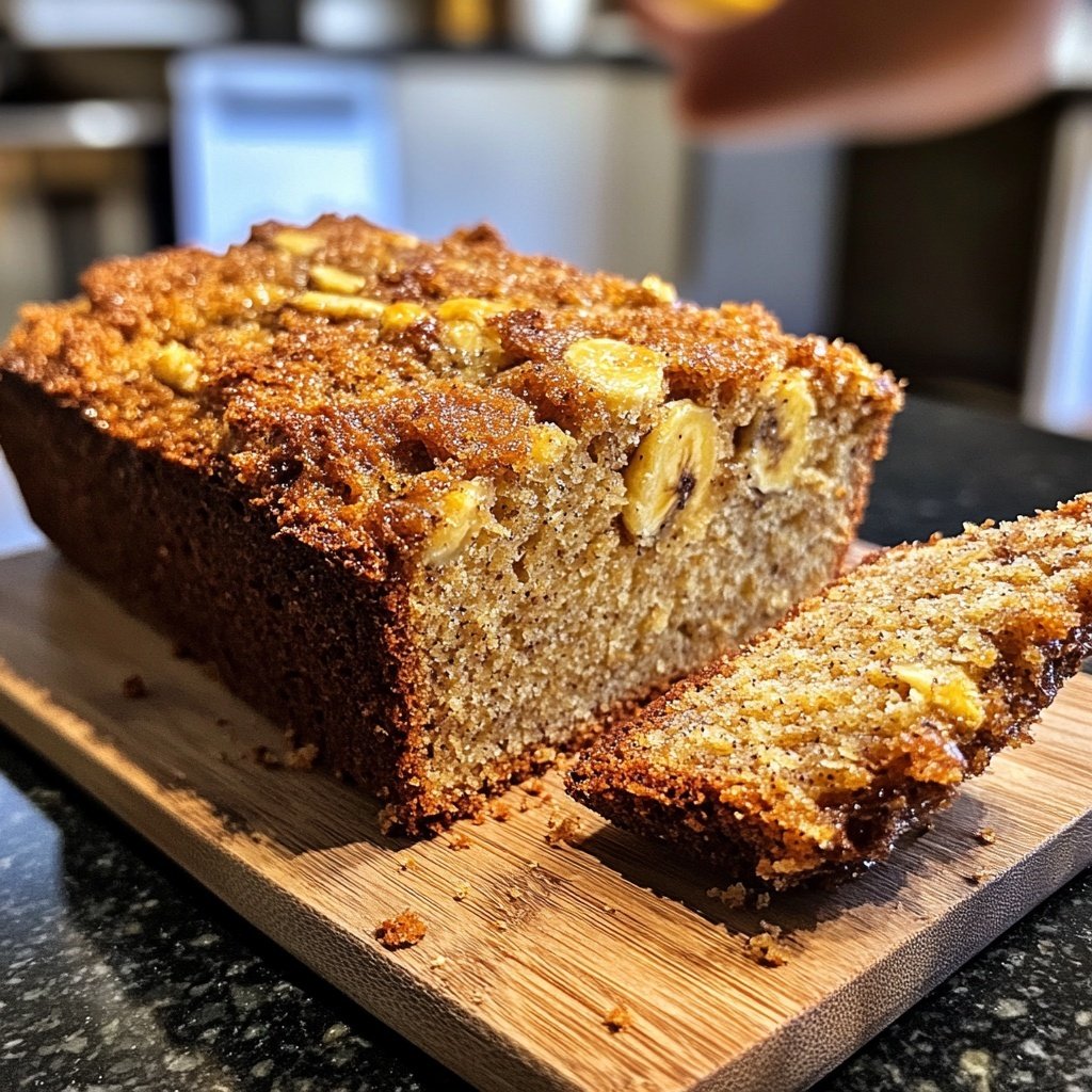 Einfaches Bananenbrot