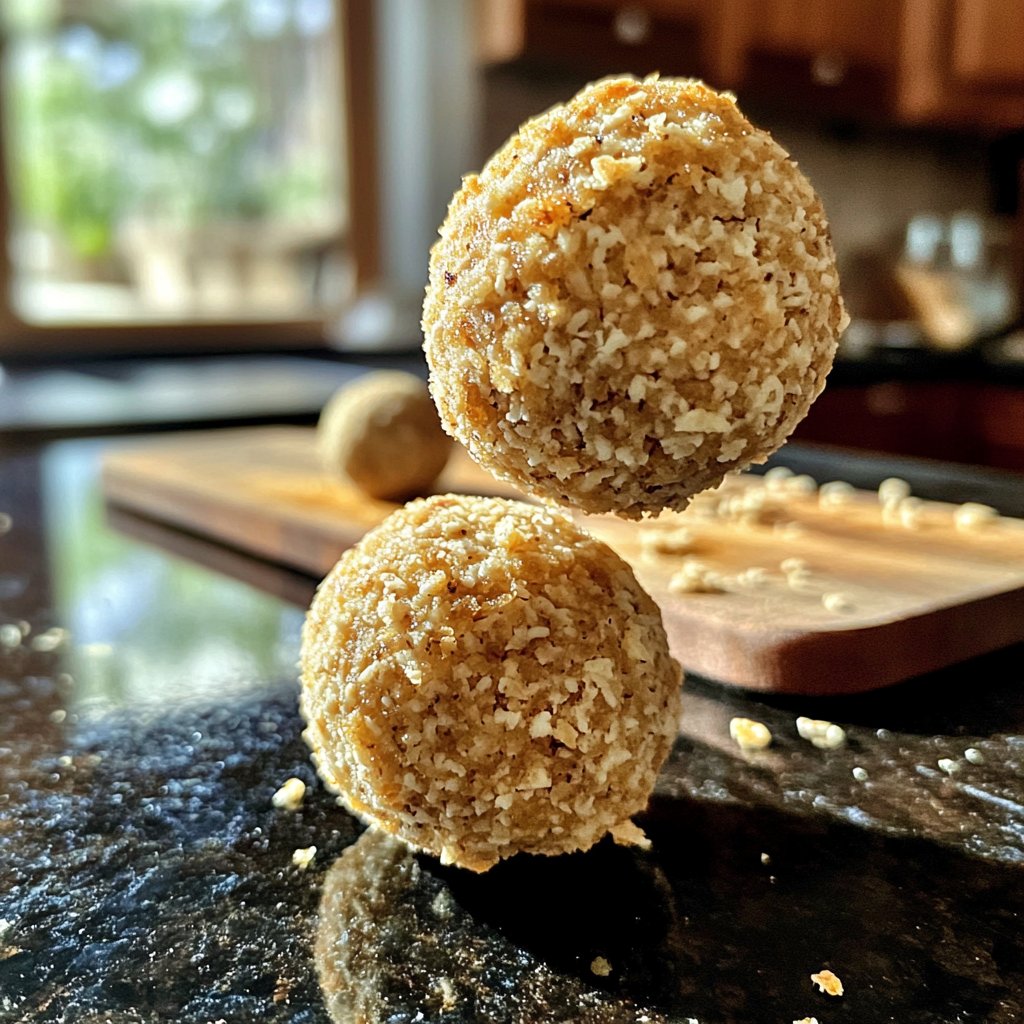 Protein Bällchen mit Vanille Proteinpulver