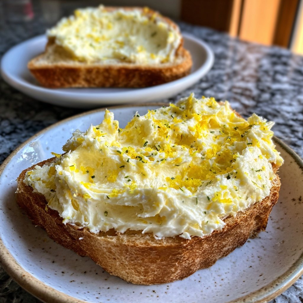 Kräuterbutter Mit Zitronenschale